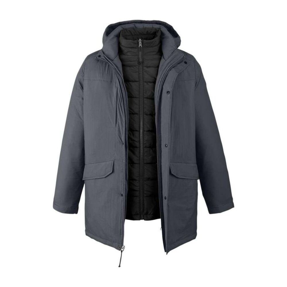CORE365 Inspire 3-in-1 Jacket with Insulated Liner / Carbon/ Black